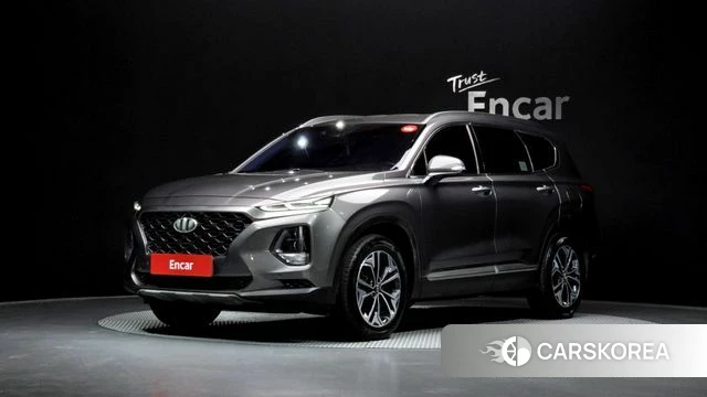 Hyundai Santa Fe TM 2019 Серый из Кореи