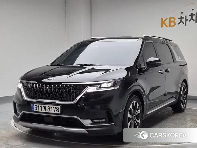 Kia Carnival 4th generation 2021 Черный из Кореи