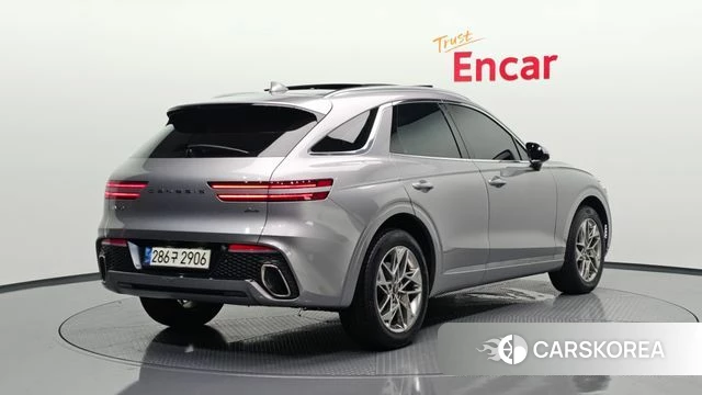 Genesis GV70 2021 Серебристо-серый из Кореи