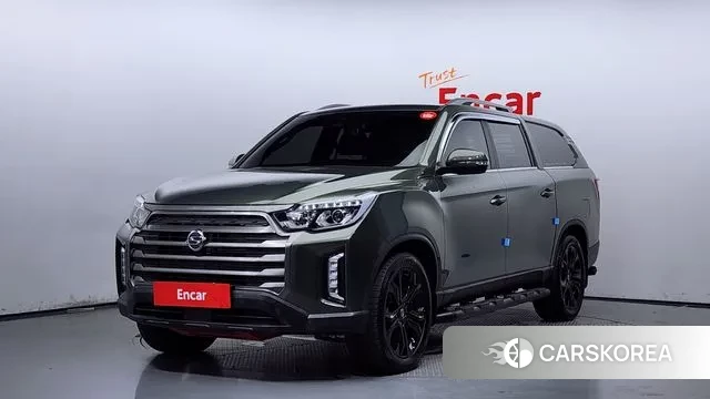 Ssangyong The New Rexton Sport 2022 Зеленый из Кореи