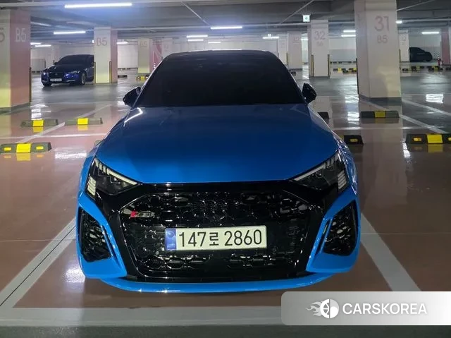 Audi RS3 (8Y) 2024 Синий из Кореи