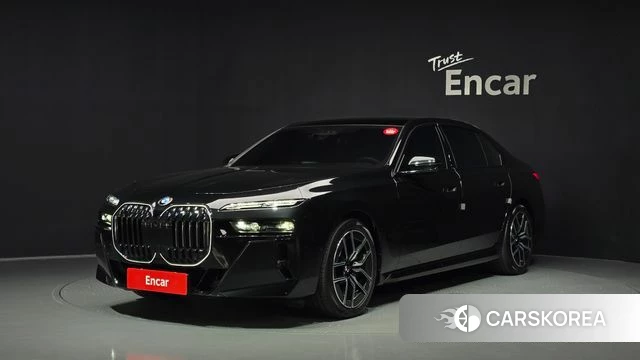 BMW 7 Series (G70) 2025 Черный из Кореи
