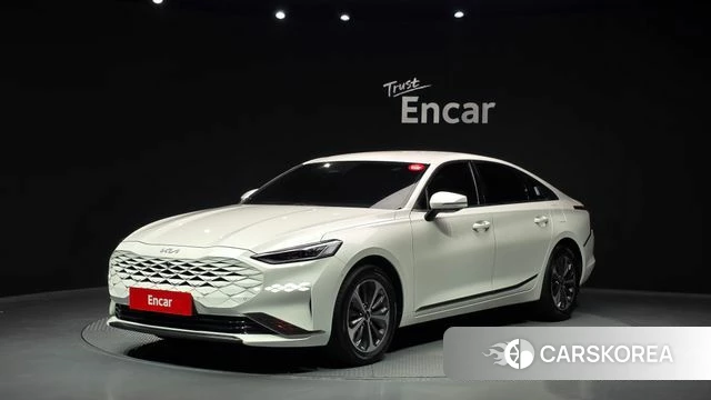 Kia K8 Hybrid 2022 Белый из Кореи