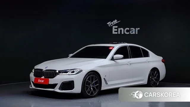 BMW 5 Series (G30) 2022 Белый из Кореи