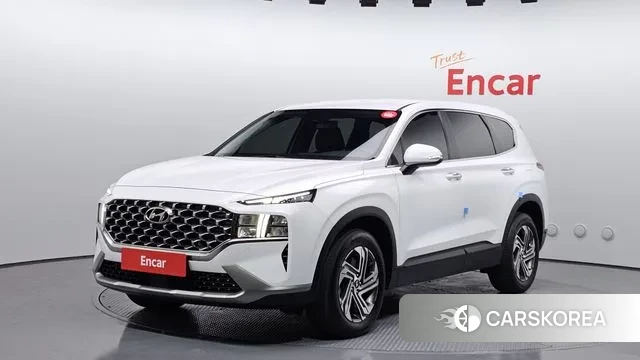 Hyundai The New Santa Fe 2022 Белый из Кореи