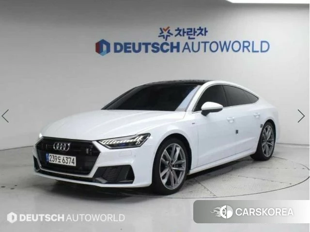 Audi A7 (4K) 2020 Белый из Кореи