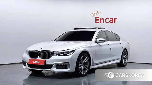 BMW 7 Series (G11) 2018 Белый из Кореи