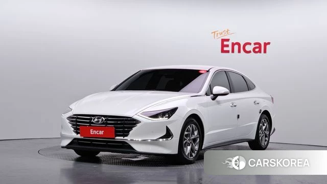 Hyundai Sonata (DN8) 2019 Белый из Кореи