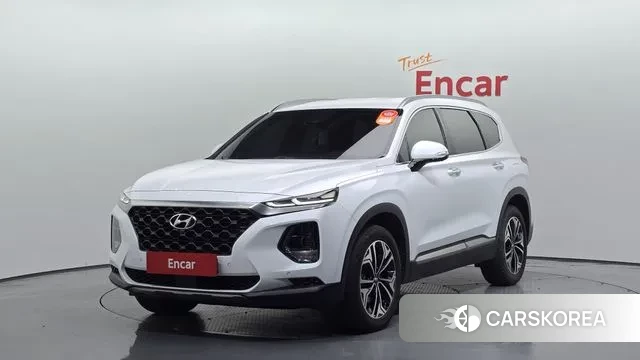 Hyundai Santa Fe TM 2018 Белый из Кореи