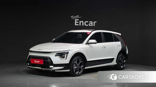 Kia Di Ol Nu Niro 2022 Белый из Кореи