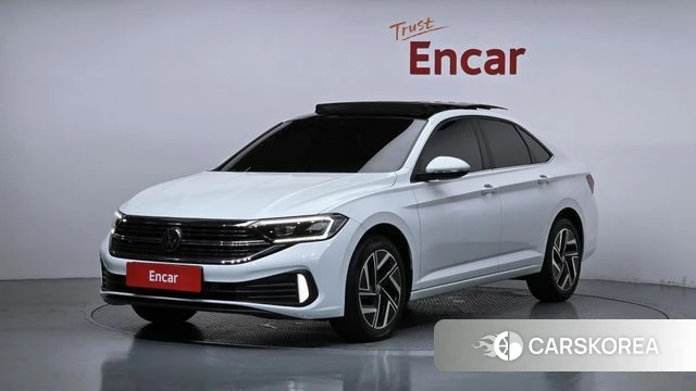 Volkswagen 7th Generation of Jetta 2023 Белый из Кореи
