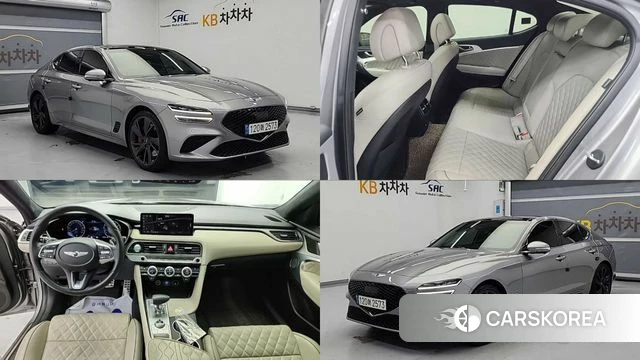 Genesis The New G70 2021 Серый из Кореи
