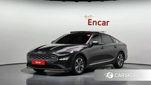 Kia K8 Hybrid 2022 Серый из Кореи