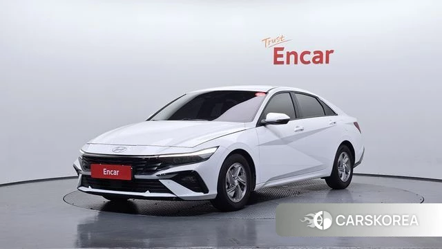 Hyundai The New Avante (CN7) 2023 Белый из Кореи