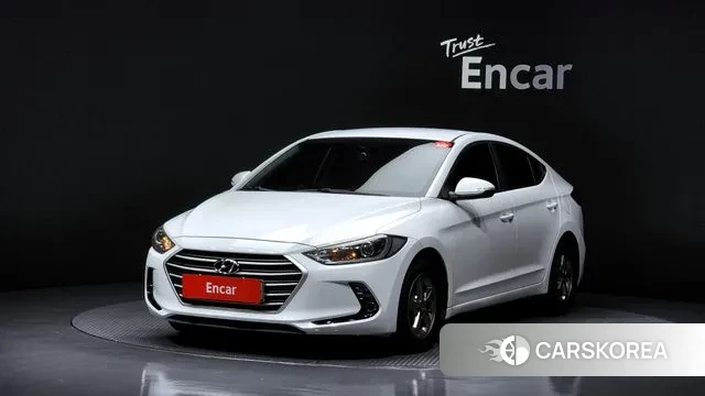 Hyundai Avante AD 2018 Белый из Кореи