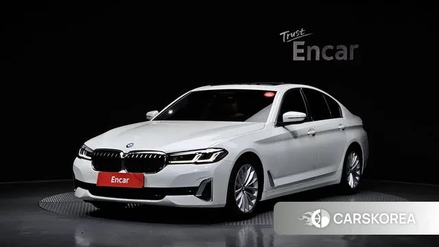 BMW 5 Series (G30) 2021 Белый из Кореи