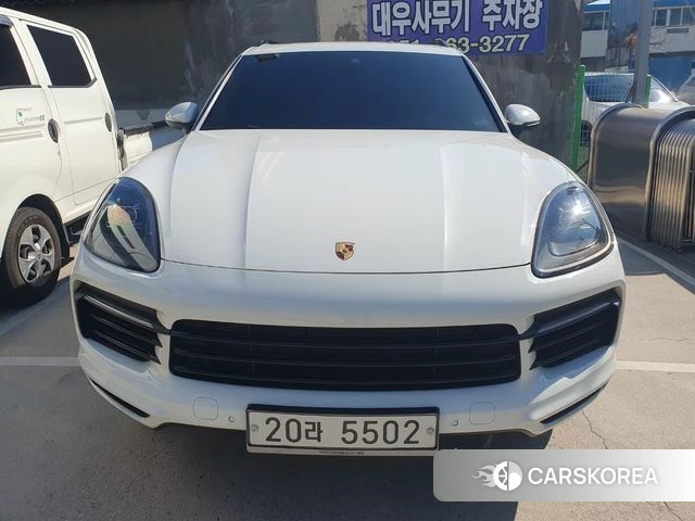Porsche Cayenne (PO536) 2019 Белый из Кореи