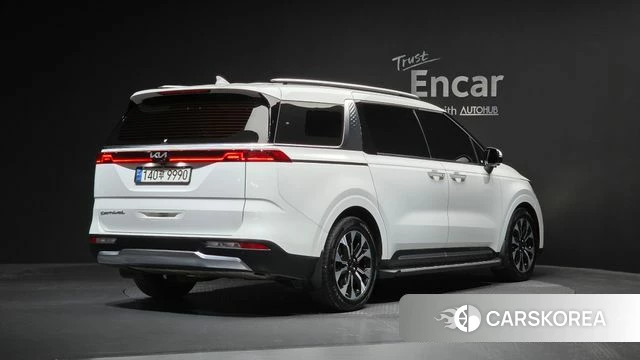 Kia Carnival 4th generation 2021 Белый из Кореи