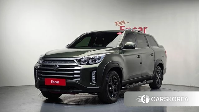 Ssangyong The New Rexton Sport 2021 Темно-зеленый из Кореи