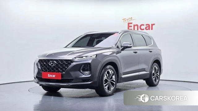 Hyundai Santa Fe TM 2019 Серый из Кореи