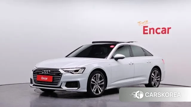 Audi A6 (C8) 2022 Белый из Кореи