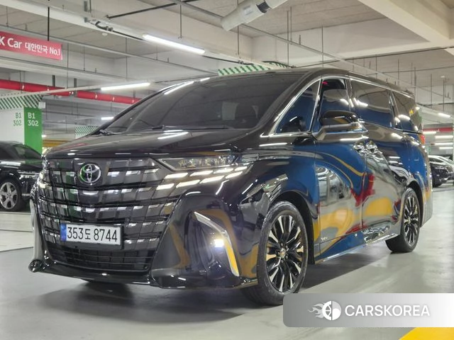 Toyota Alphard 4th Generation 2024 Черный из Кореи