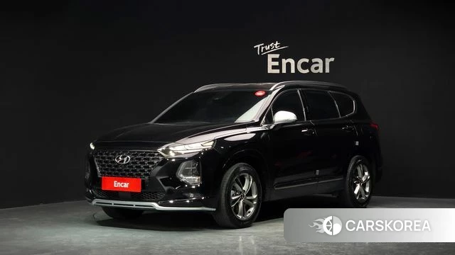 Hyundai Santa Fe TM 2018 Черный из Кореи