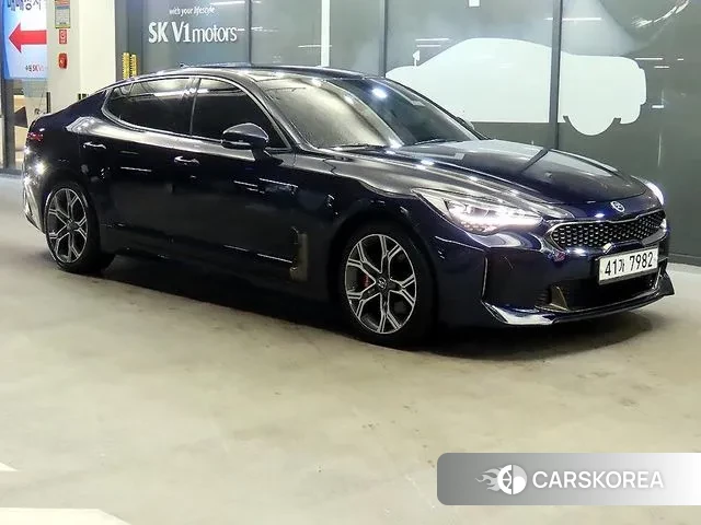 Kia Stinger 2019 Синий из Кореи