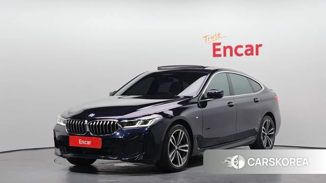 BMW 6 Series GT (G32) 2022 Синий из Кореи