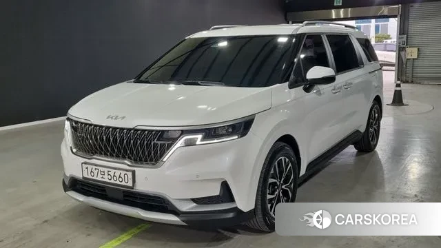 Kia Carnival 4th generation 2023 Белый из Кореи