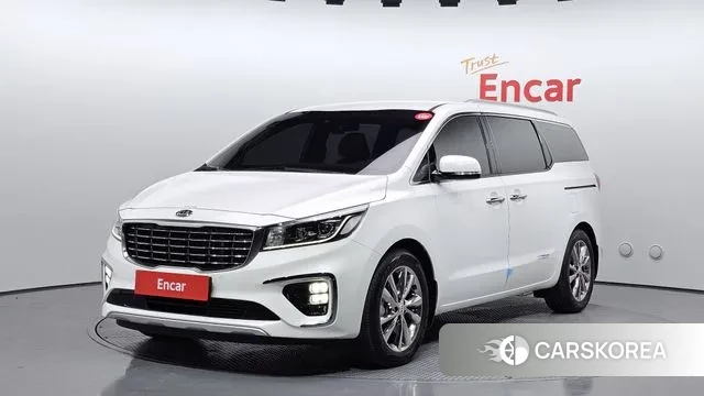 Kia The New Carnival 2019 Белый из Кореи