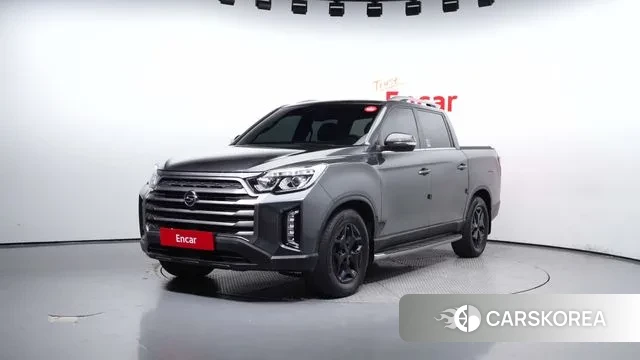 Ssangyong The New Rexton Sport 2021 Серый из Кореи