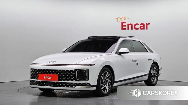 Hyundai Grandeur (GN7) 2023 Белый из Кореи