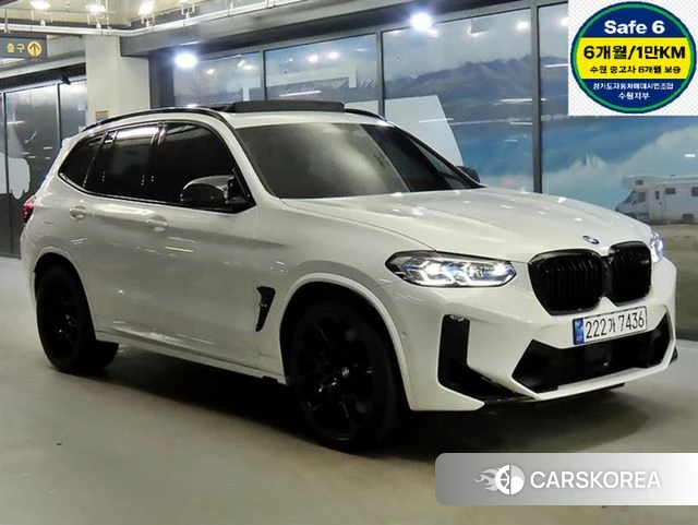 BMW X3M (G01) 2023 Белый из Кореи