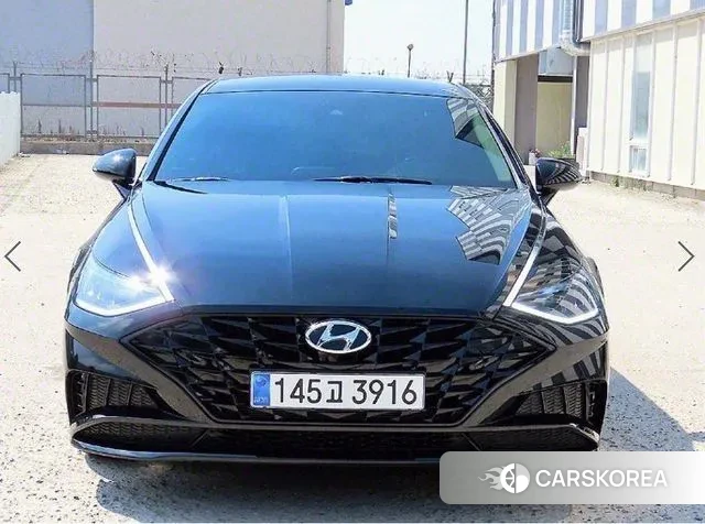 Hyundai Sonata (DN8) 2021 Черный из Кореи