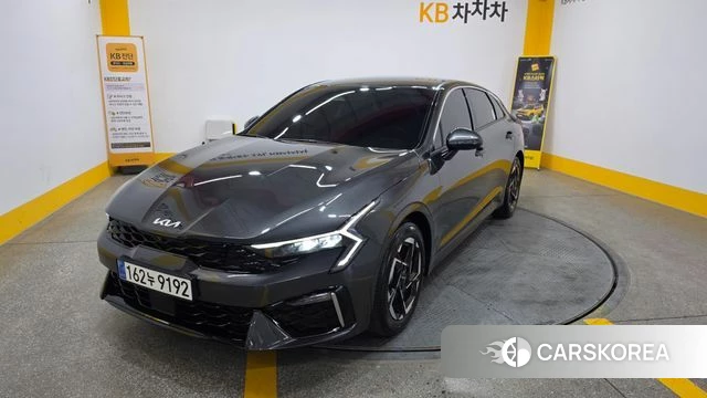 Kia The New K5 3rd generation 2024 Серый из Кореи
