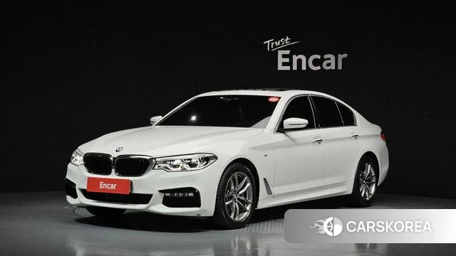BMW 5 Series (G30) 2018 Белый из Кореи