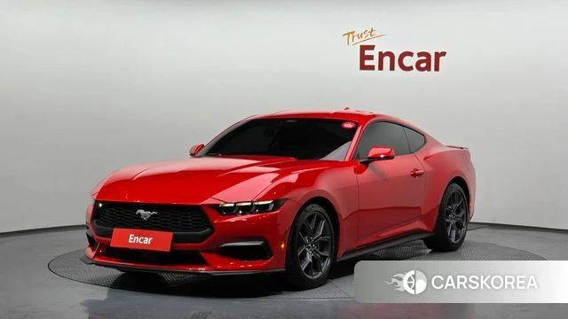 Ford Mustang 7th Generation 2025 Красный из Кореи