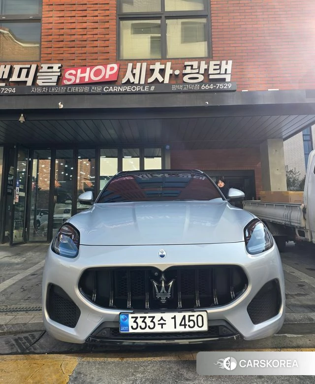 Maserati Grecale 2023 Небесно-голубой из Кореи