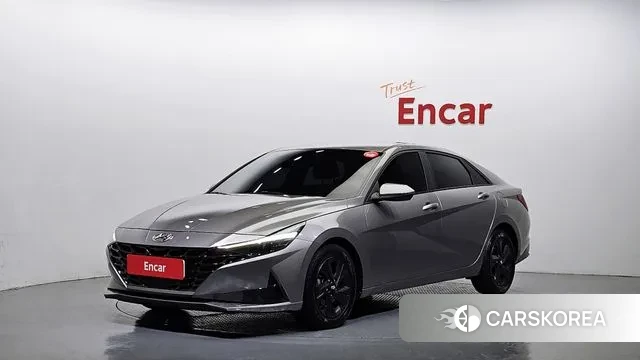 Hyundai Avante Hybrid (CN7) 2022 Серый из Кореи