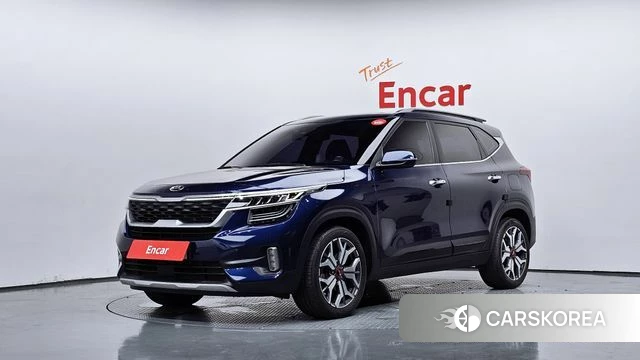 Kia Seltos 2019 Синий из Кореи