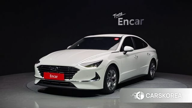Hyundai Sonata (DN8) 2019 Белый из Кореи