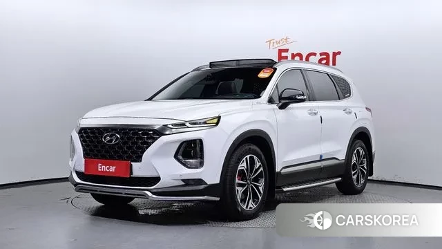 Hyundai Santa Fe TM 2019 Белый из Кореи