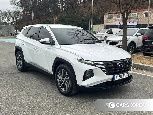 Hyundai Tucson (NX4) 2021 Белый из Кореи