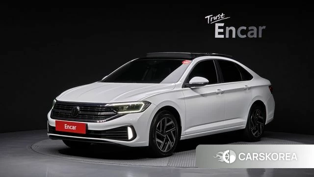 Volkswagen 7th Generation of Jetta 2023 Белый из Кореи