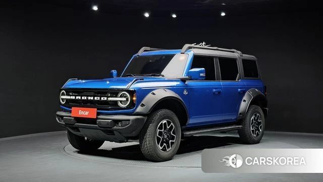 Ford Bronco 6th Generation 2022 Синий из Кореи