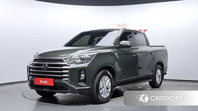 Ssangyong The New Rexton Sport 2021 Зеленый из Кореи