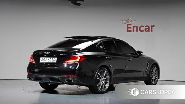 Genesis G70 2018 Черный из Кореи