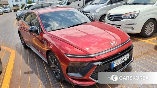 Hyundai Sonata D Edge (DN8) 2026 Красный из Кореи