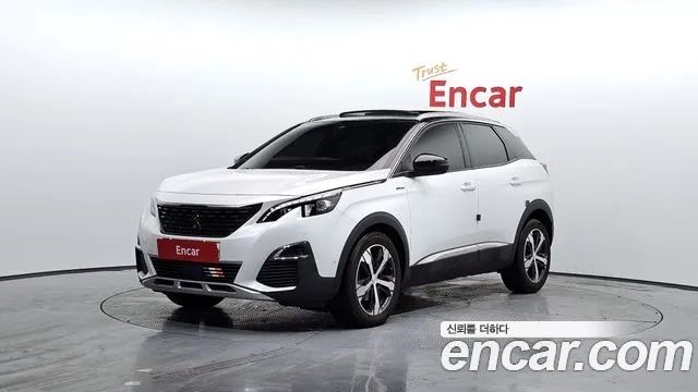 Peugeot 3008 second generation 2018 Белый из Кореи